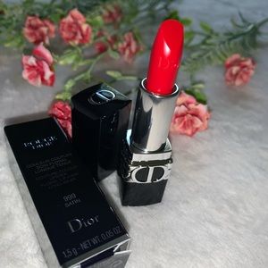 NEW IN BOX | Mini Rouge DIOR Satin Lipstick| Long Wear